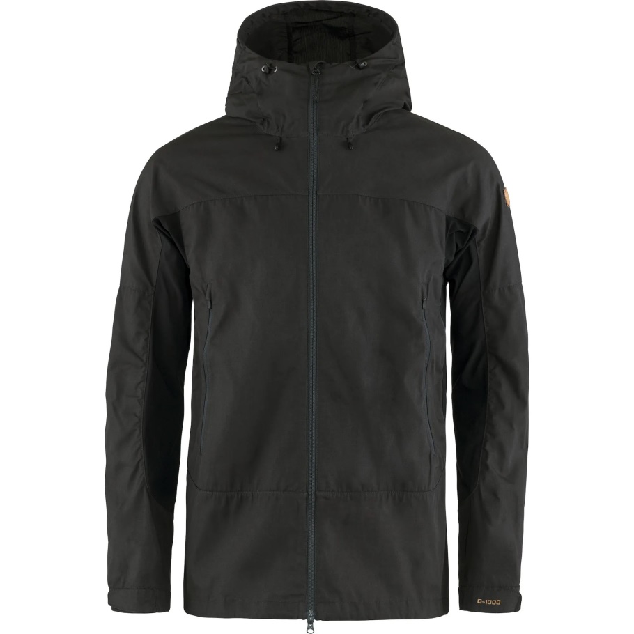 Abisko Lite Trekking Chaqueta M Gris Oscuro-negro Fjällräven Moda