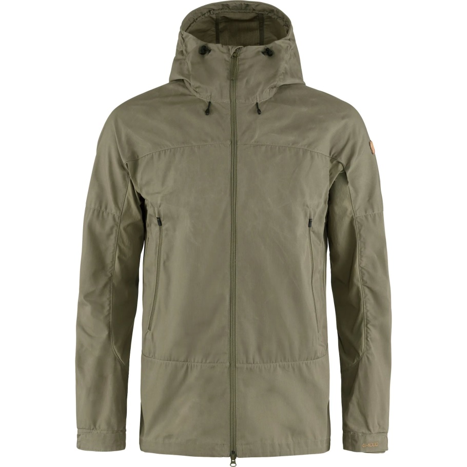 Fjällräven Moda Abisko Lite Trekking Chaqueta M Oliva Claro