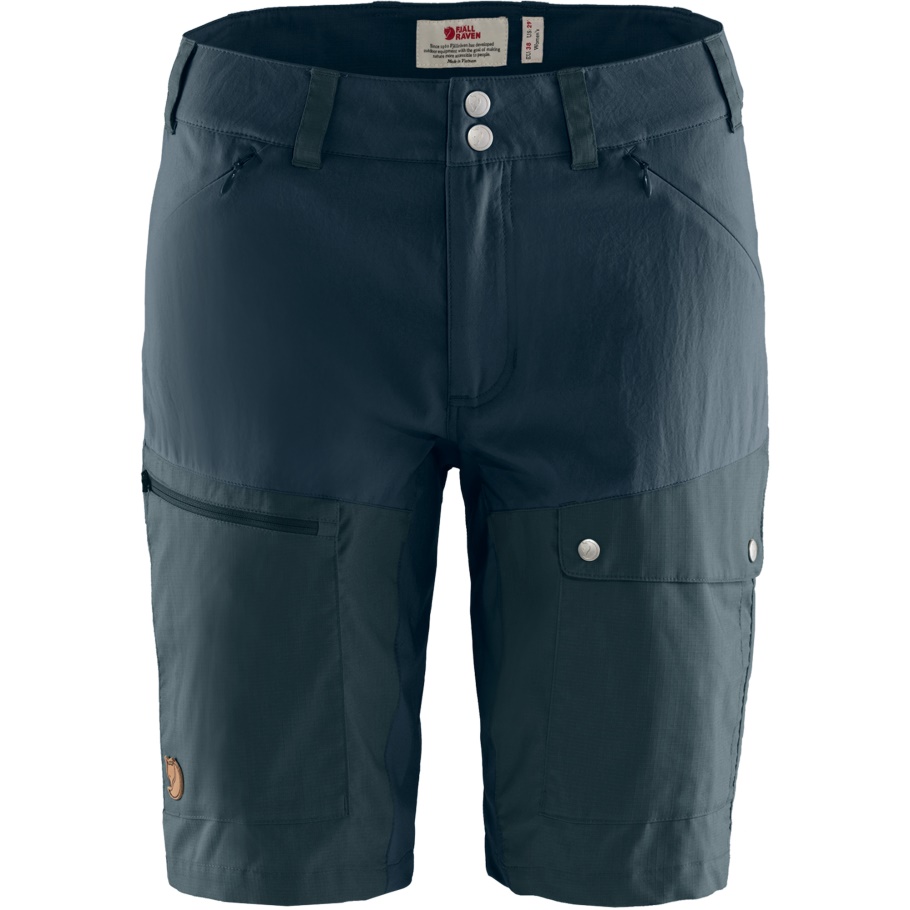 Abisko Midsummer Shorts W Fjällräven Moda Azul Marino Oscuro