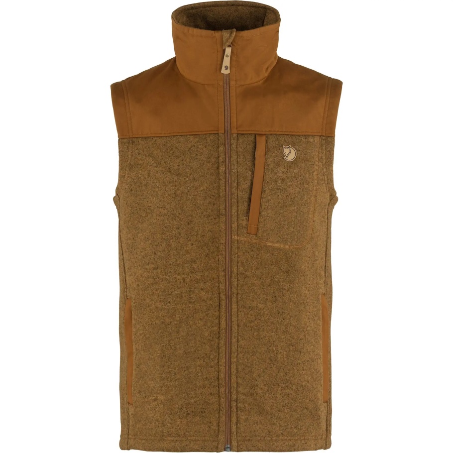 Chaleco De Lana Buck Castaño M Fjällräven Moda