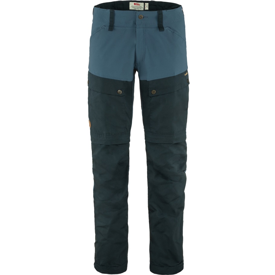 Azul Marino Oscuro-tío Azul Fjällräven Fashion Keb Polaina Pantalones M Largo