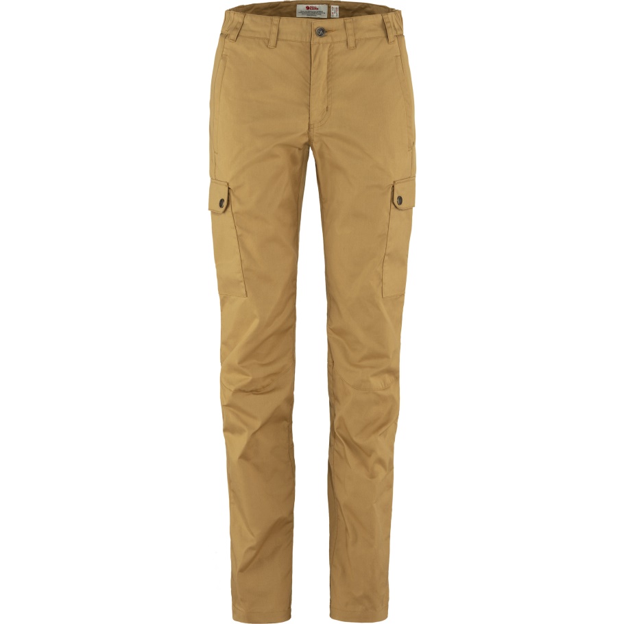 Alforfón Marrón Fjällräven Moda Stina Pantalones W