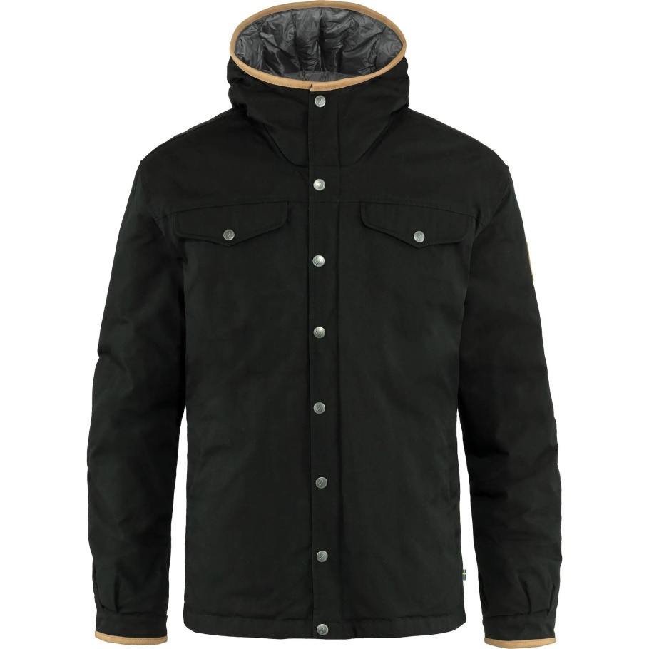 Fjällräven Moda Negro Groenlandia No. 1 Chaqueta De Plumón