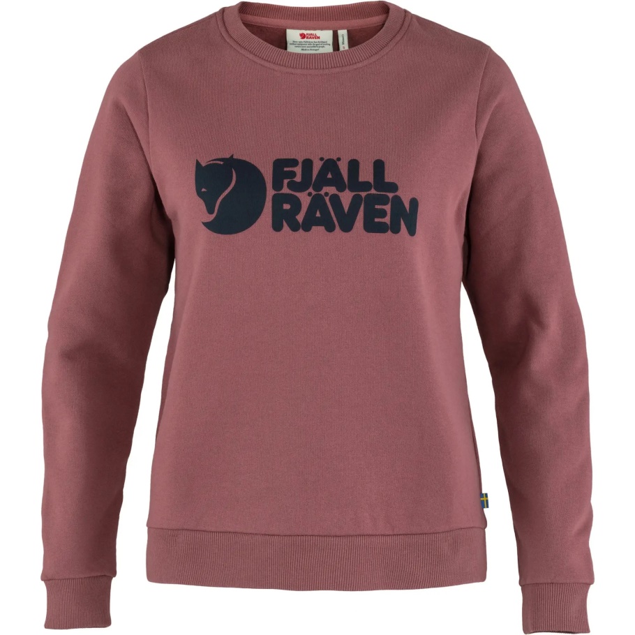 Suéter Con Logo W Fjällräven Fashion Mesa Púrpura