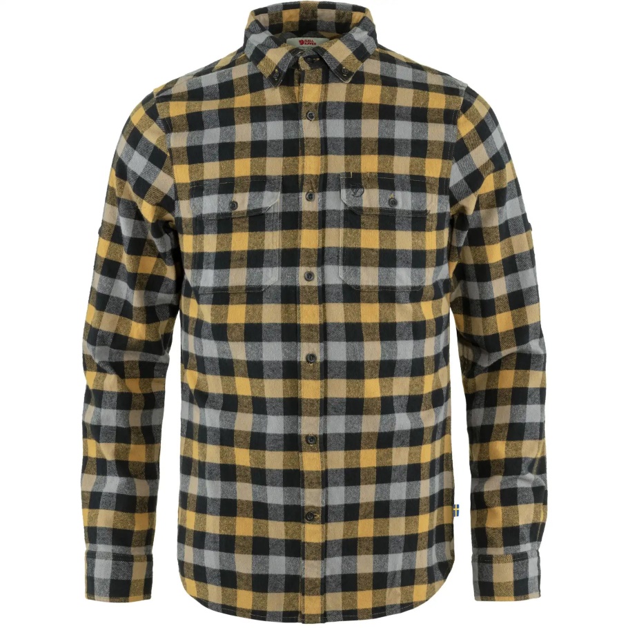 Bosque Camisa M Fjällräven Moda Alforfón Marrón-negro