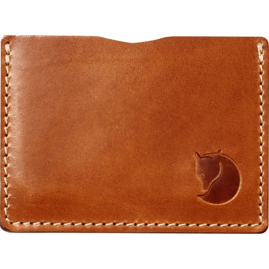 Tarjetero De Piel Coñac Fjällräven Marca De Moda Övik