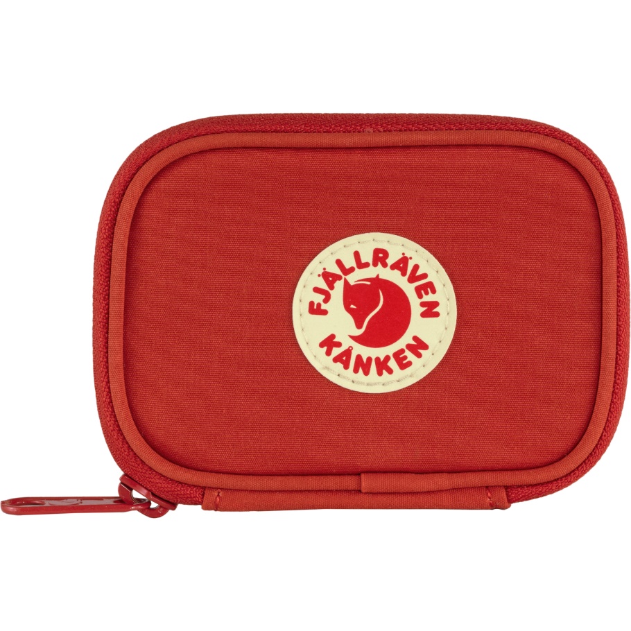 Kånken Card Wallet True Red Fjällräven Marca De Moda