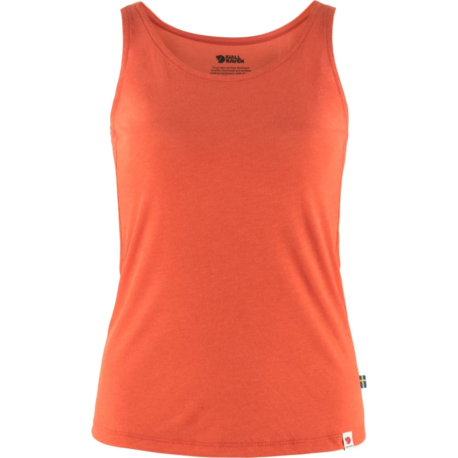Camiseta Sin Mangas High Coast Lite W Rowan Red Fjällräven Fashion
