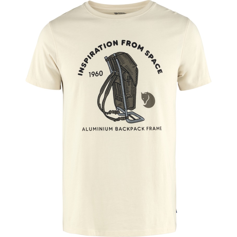 Fjällräven Moda Tiza Espacio En Blanco Camiseta Estampado M