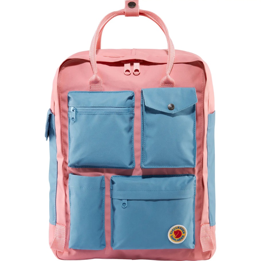 Coleccionista Kånken 1d Rosa-aire Azul Fjällräven Moda