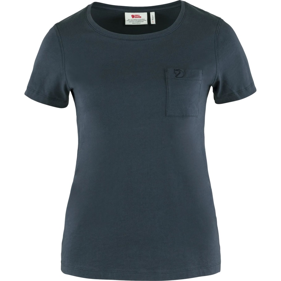 Fjällräven Marca De Moda Azul Marino Övik Camiseta W