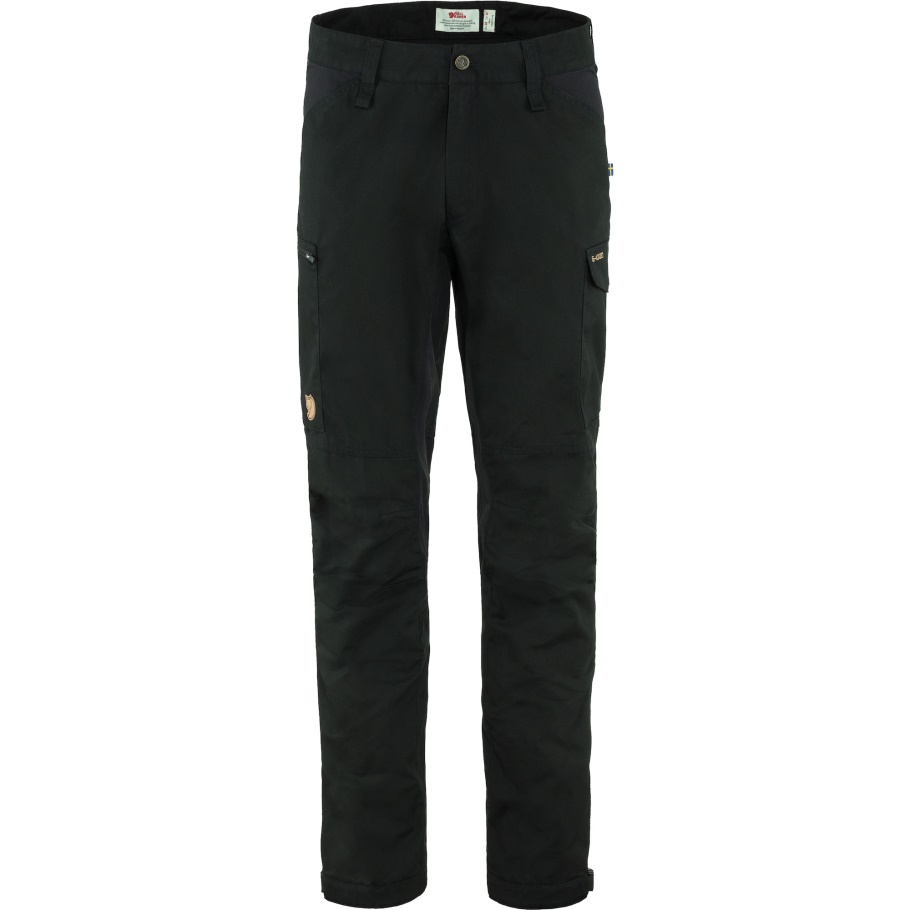 Kaipak Pantalones M Largo Fjällräven Moda Negro