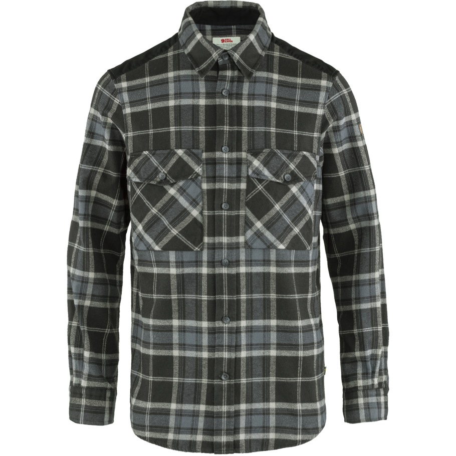 Fjällräven Fashion Övik Camiseta De Sarga M Negro-niebla