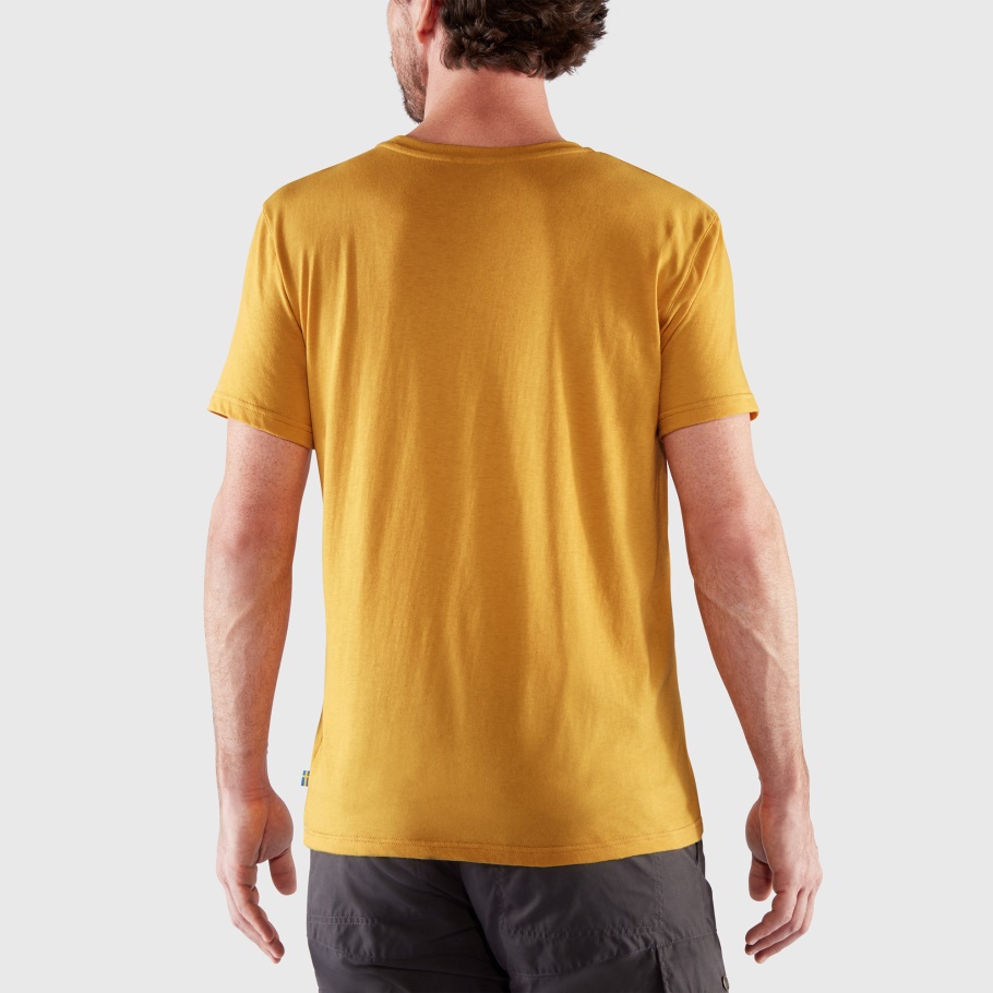 Fjällräven Fashion Logo Camiseta M Azul Alpino