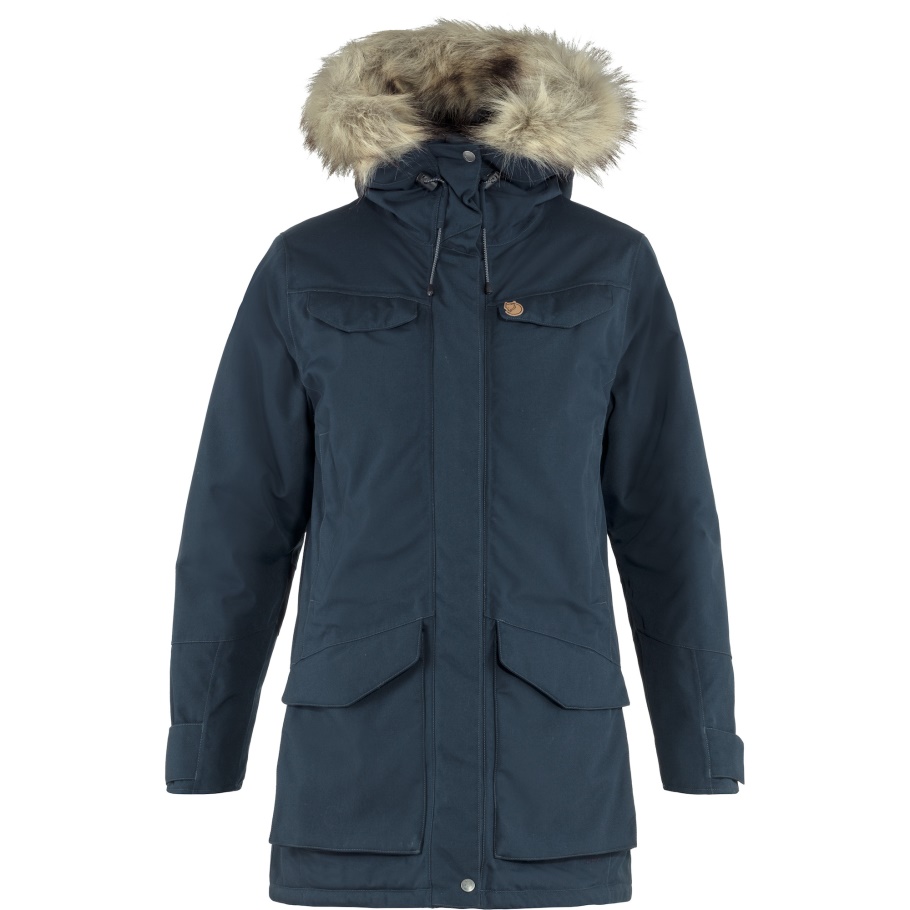Azul Marino Oscuro Fjällräven Fashion Nuuk Parka W