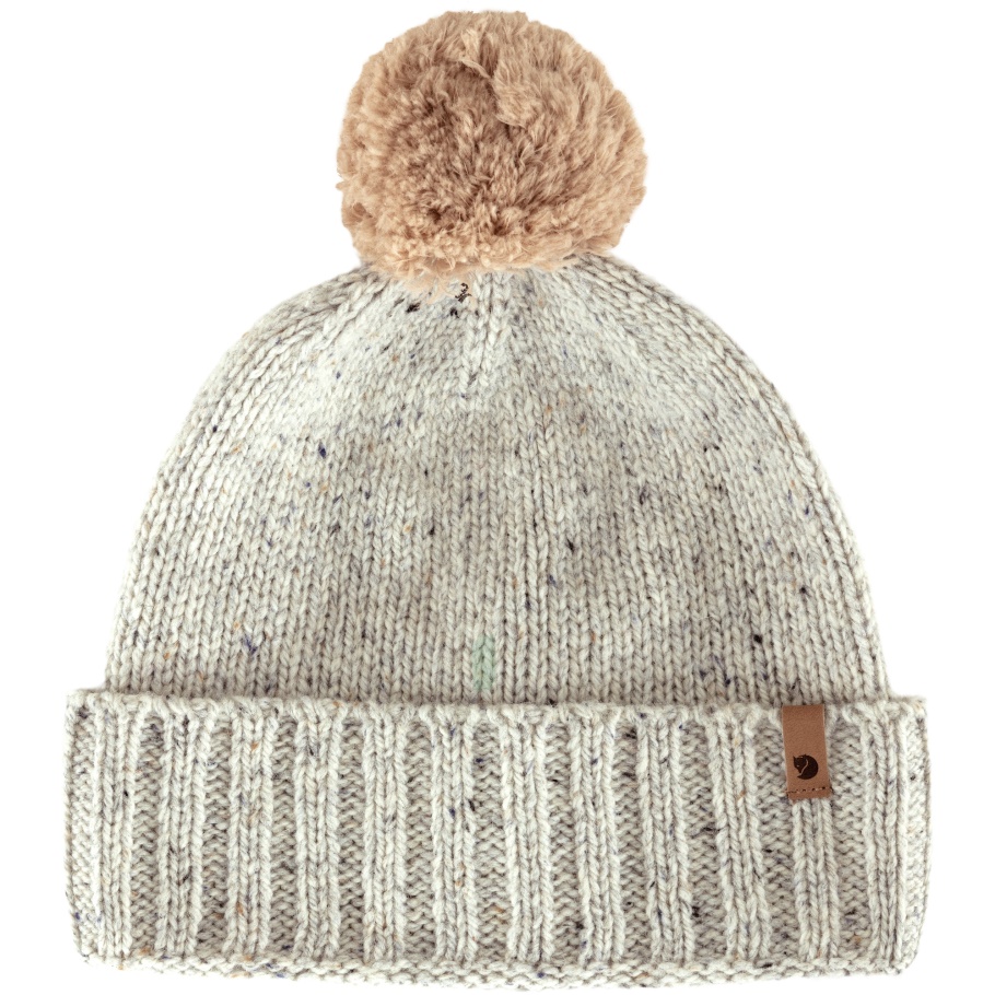 Gorro Con Pompón Övik Fjällräven Marca De Moda Blanco Tiza