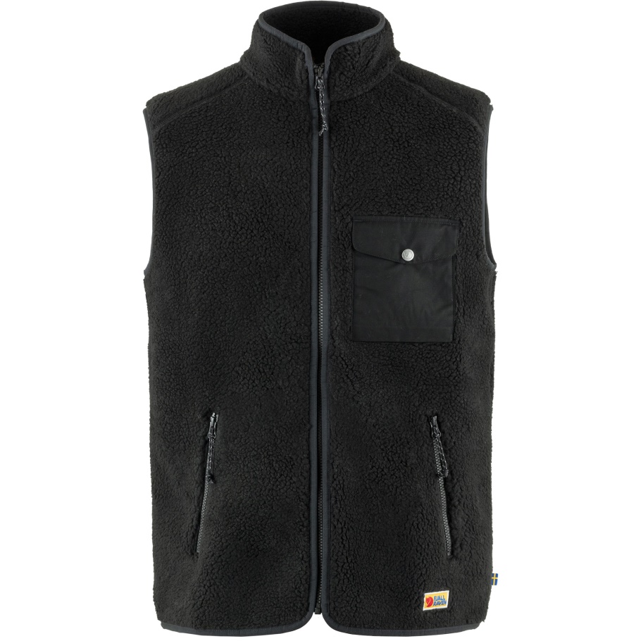 Chaleco Polar Negro De Todos Los Días M Fjällräven Moda
