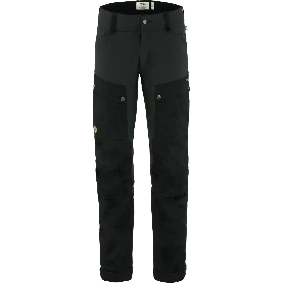 Pantalón Keb Negro-gris Piedra M Long Fjällräven Moda