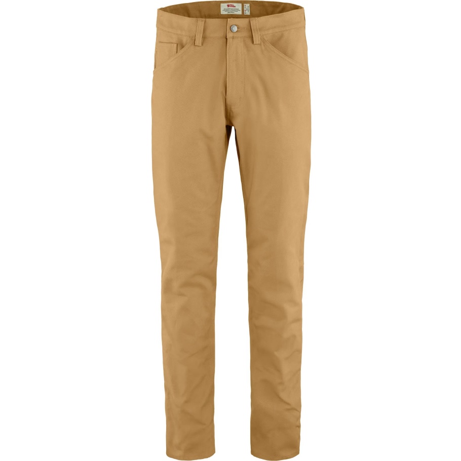 Alforfón Marrón Fjällräven Moda Groenlandia Lienzo Jeans M Largo