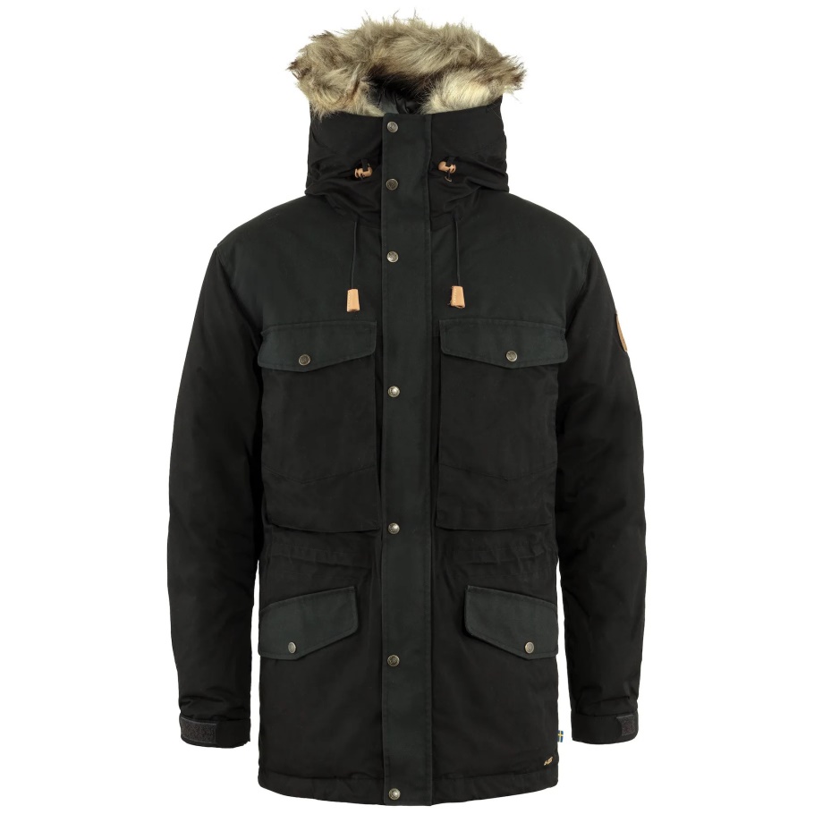Fjällräven Moda Singi Abajo Chaqueta M Negro