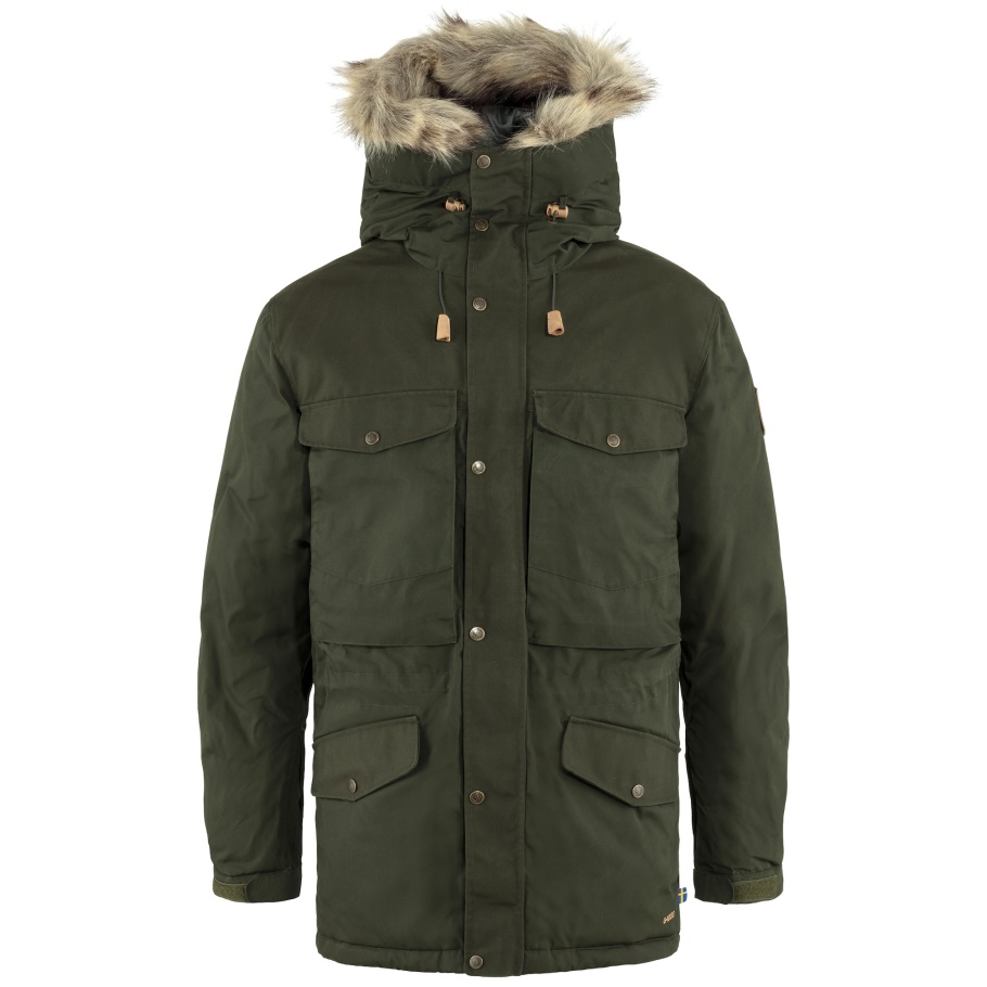 Singi Abajo Chaqueta M Fjällräven Moda Bosque Profundo