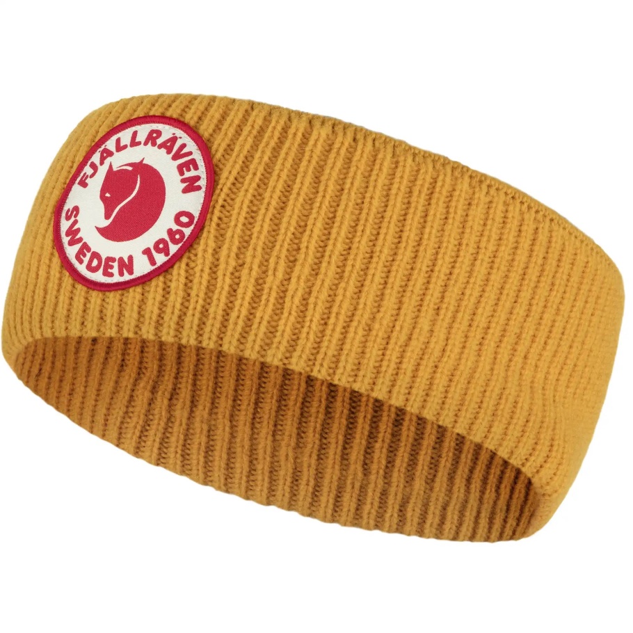 Amarillo Mostaza 1960 Diadema Con Logo Fjällräven Moda