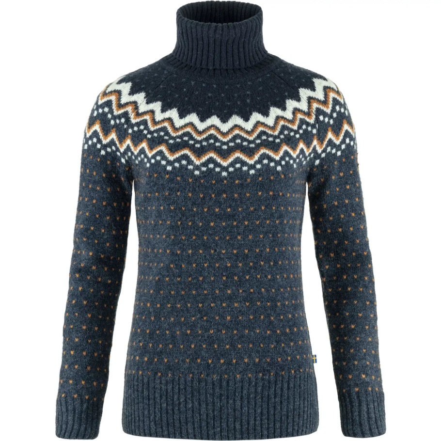 Cuello Vuelto De Punto Övik Con Fjällräven Fashion Navy-dark Navy