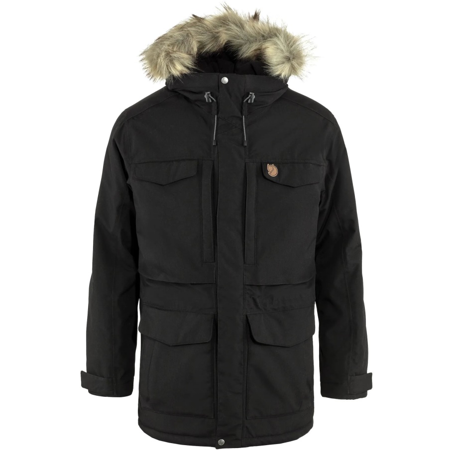 Fjällräven Moda Nuuk Parka M Negro