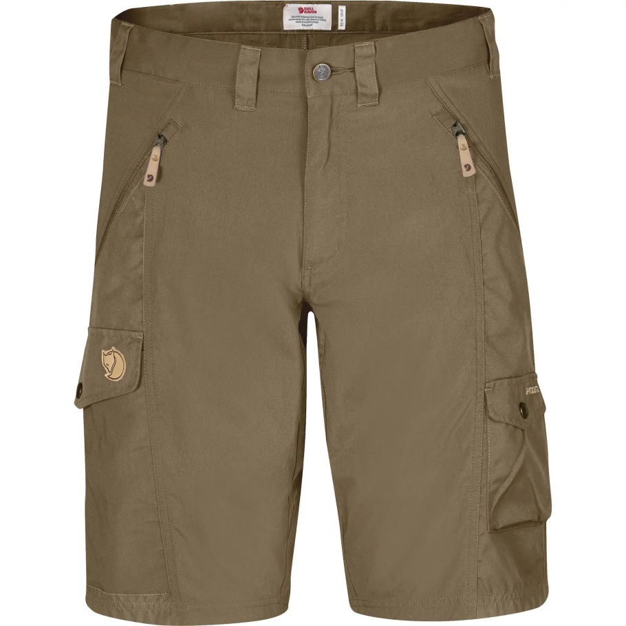 Shorts Abisko Verde Oliva Claro M Fjällräven Marca De Moda