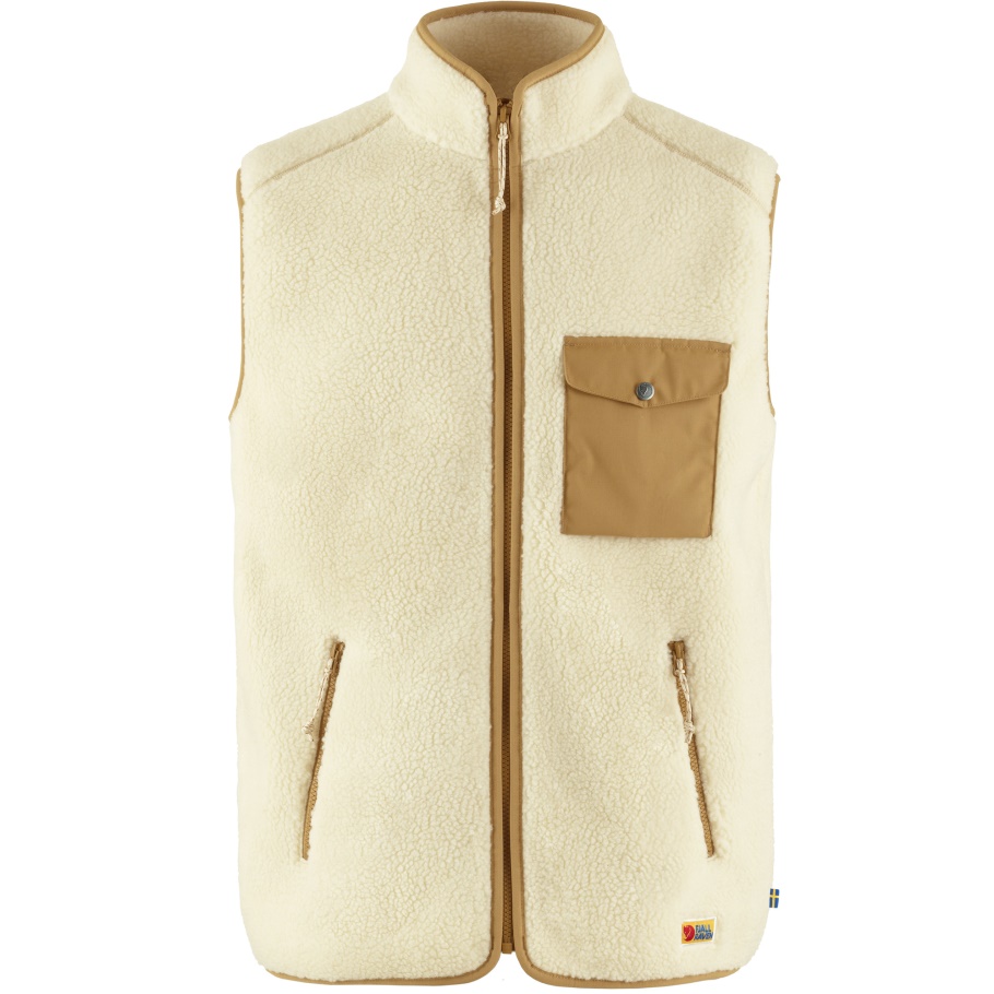 Chaleco Polar De Todos Los Días M Fjällräven Fashion Chalk White-buckwheat Brown