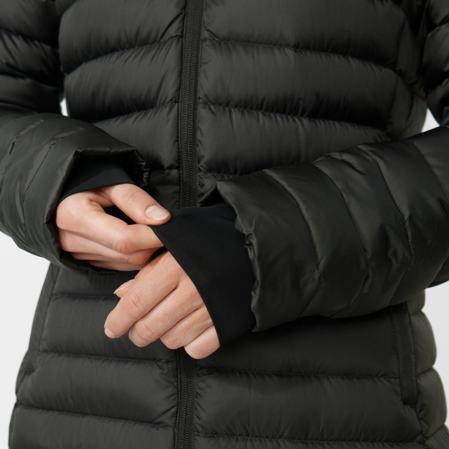 Copo De Nieve Parka W Fjällräven Moda Azul Marino Oscuro