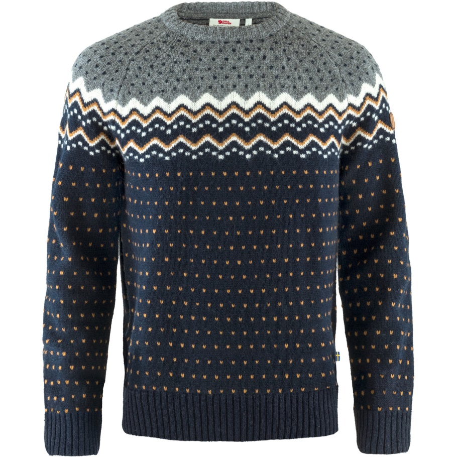 Fjällräven Moda Azul Marino Oscuro Övik Suéter De Punto M