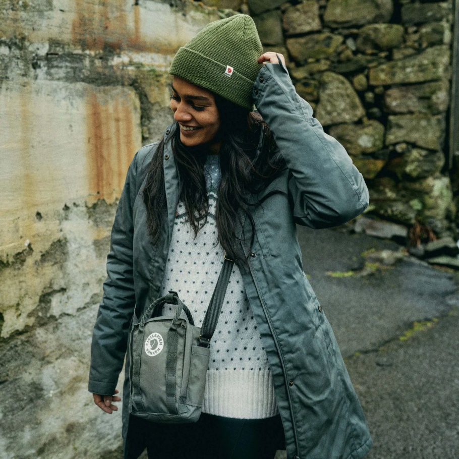 Fjällräven Fashion Verde Kiruna Parka Acolchada W