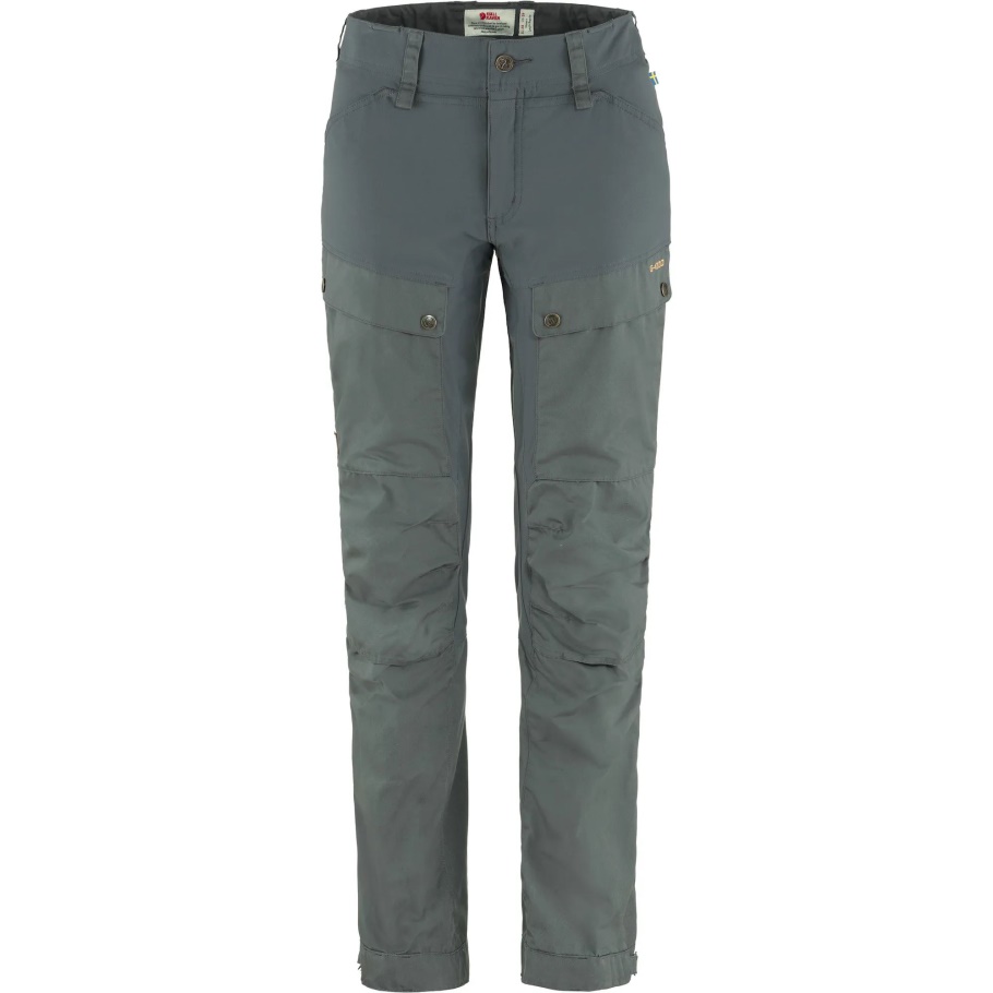 Fjällräven Pantalones De Keb De Basalto De Moda Curvos W Reg
