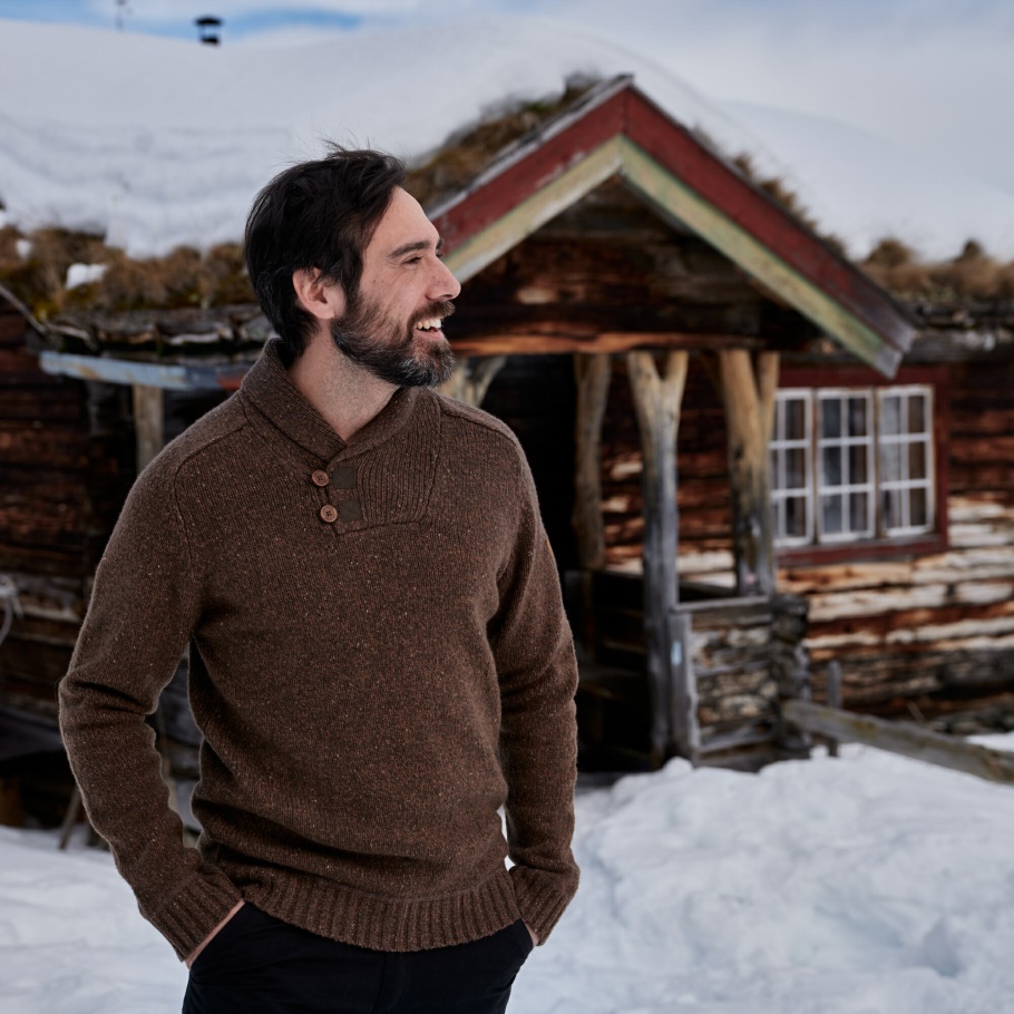 Lada Suéter M Fjällräven Moda Gris