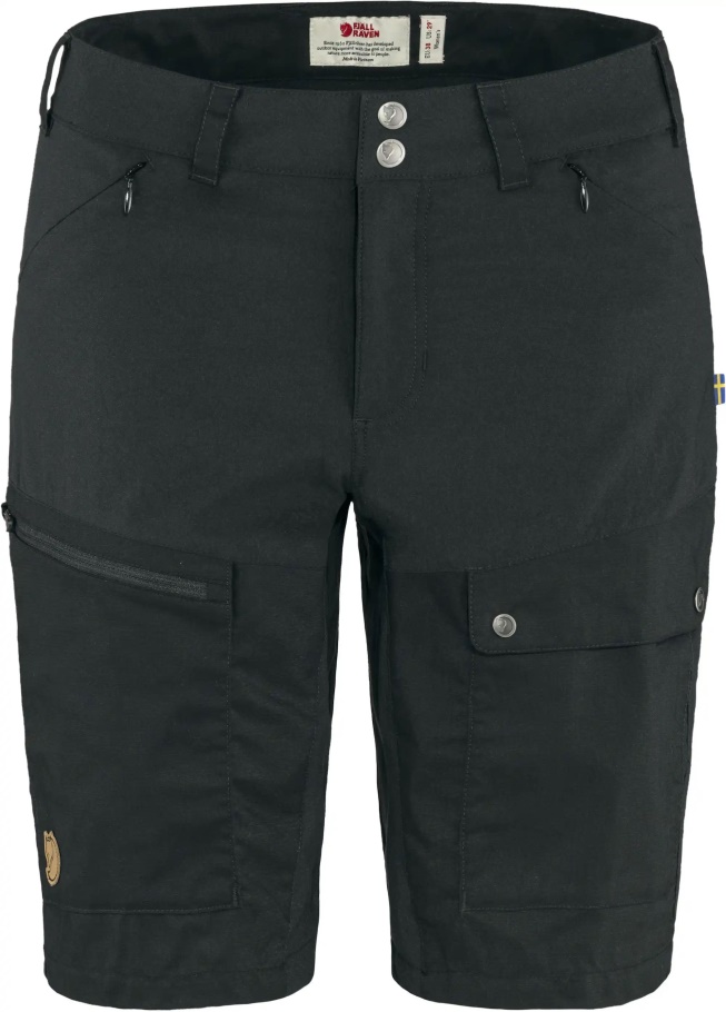 Negro Fjällräven Fashion Abisko Midsummer Shorts W