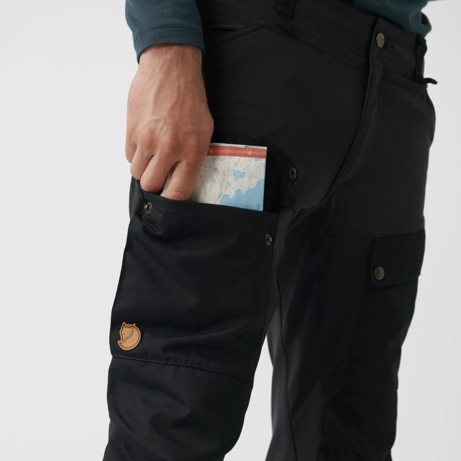 Pantalones Keb M Reg Fjällräven Moda Madera Marrón-castaño