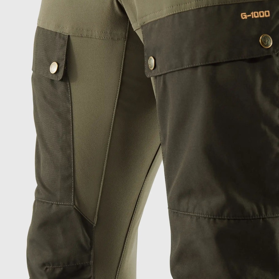 Pantalones Keb M Reg Fjällräven Moda Madera Marrón-castaño