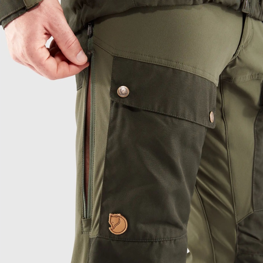 Pantalones Keb M Reg Fjällräven Moda Madera Marrón-castaño