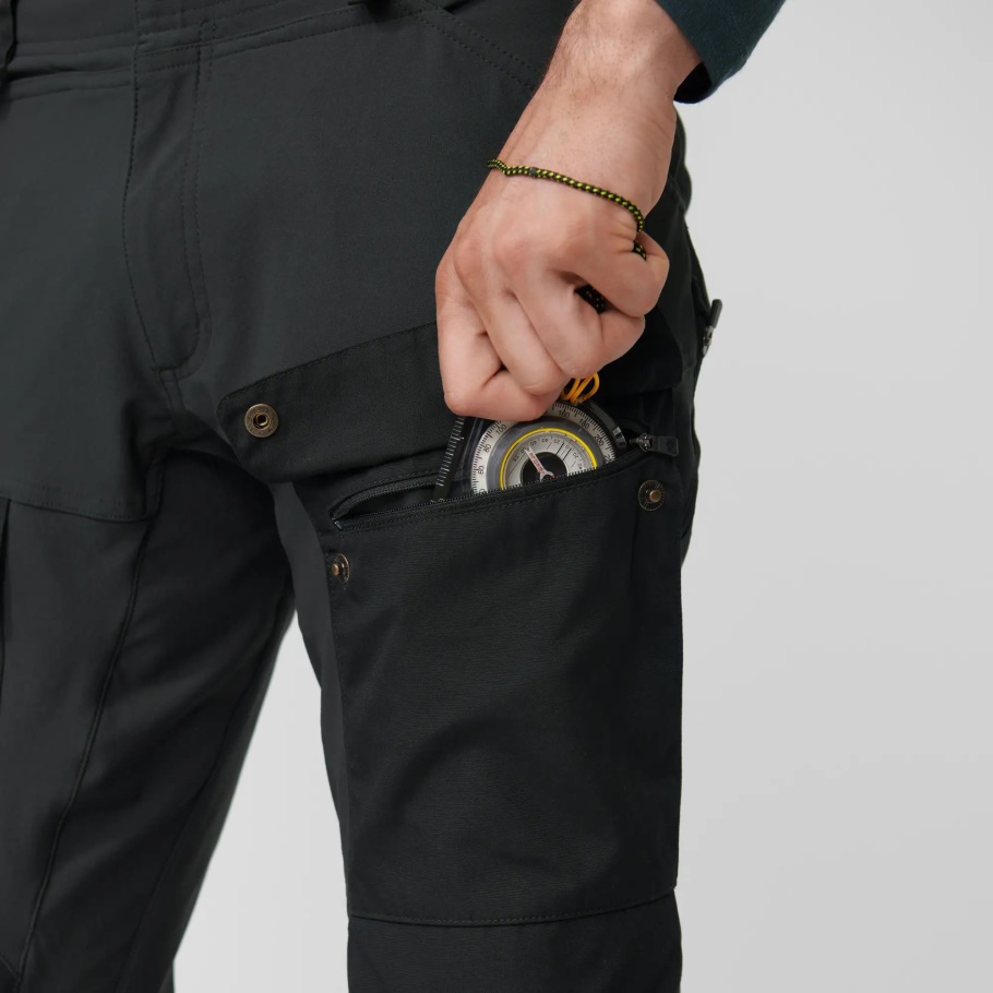 Pantalones Keb M Reg Fjällräven Moda Madera Marrón-castaño