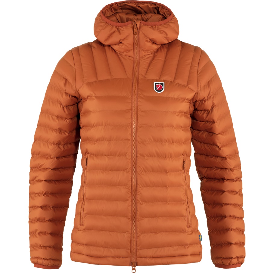 Expedición Luz Sudadera Con Capucha W Fjällräven Moda Marrón Terracota
