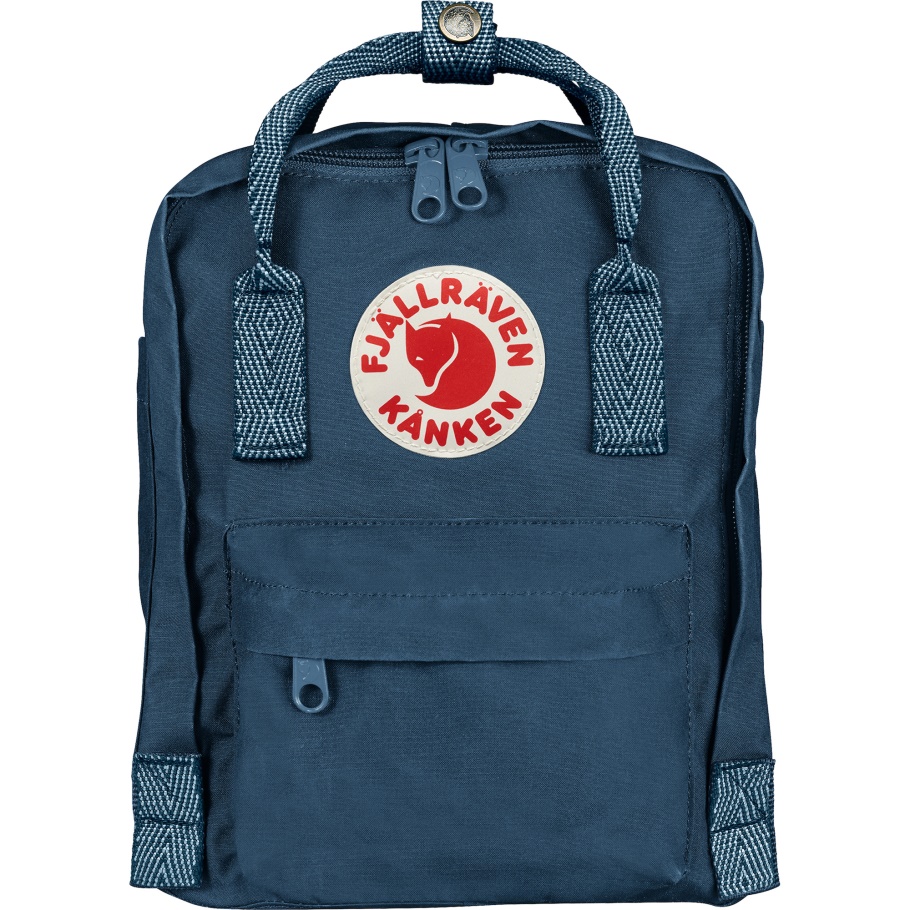 Fjällräven Marca De Moda Kånken Mini Ojo De Ganso Azul Real