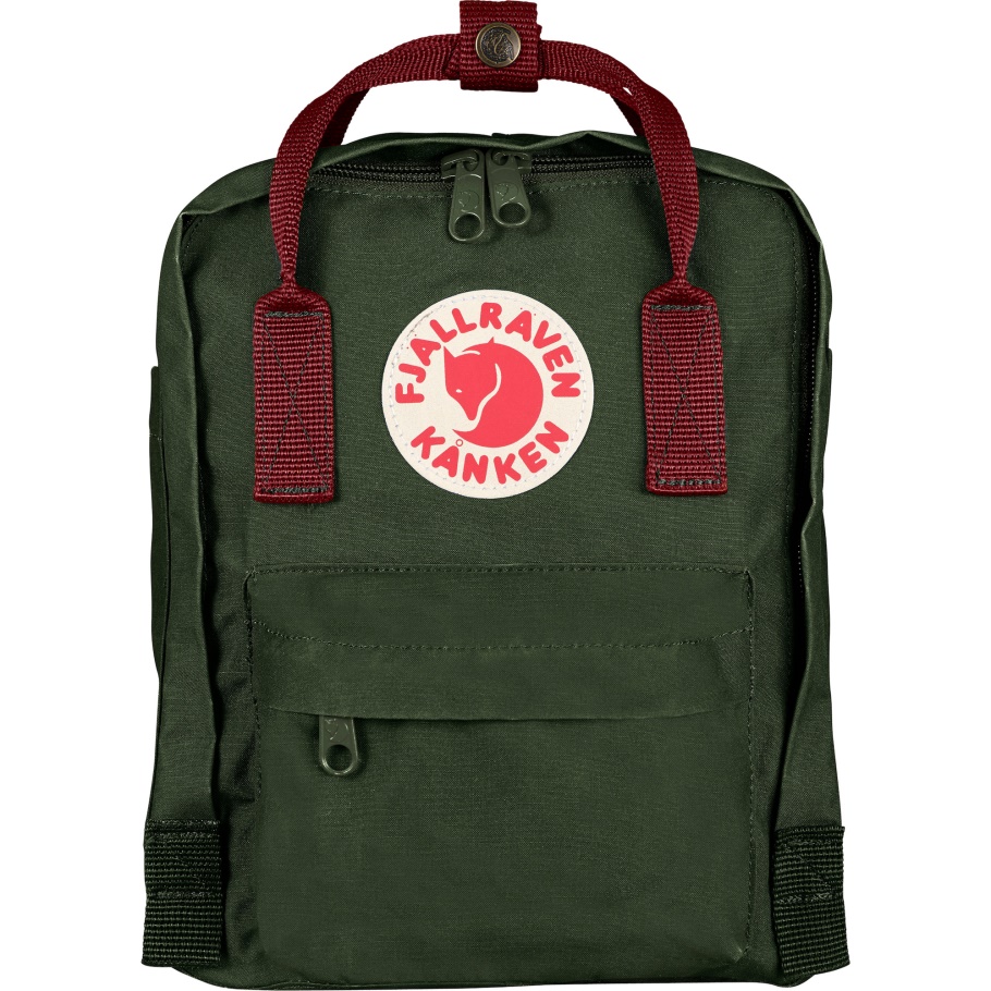 Bosque Verde-buey Rojo Fjällräven Moda Kånken Mini