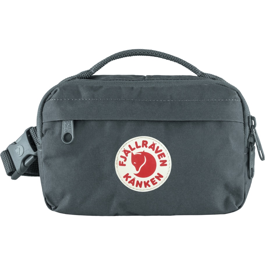 Kånken Hip Pack Grafito Fjällräven Moda