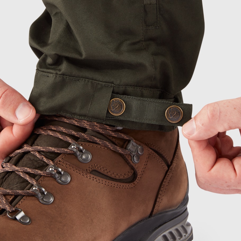 Pantalones Fjällräven Fashion Keb Azul Marino Oscuro-tío M Reg