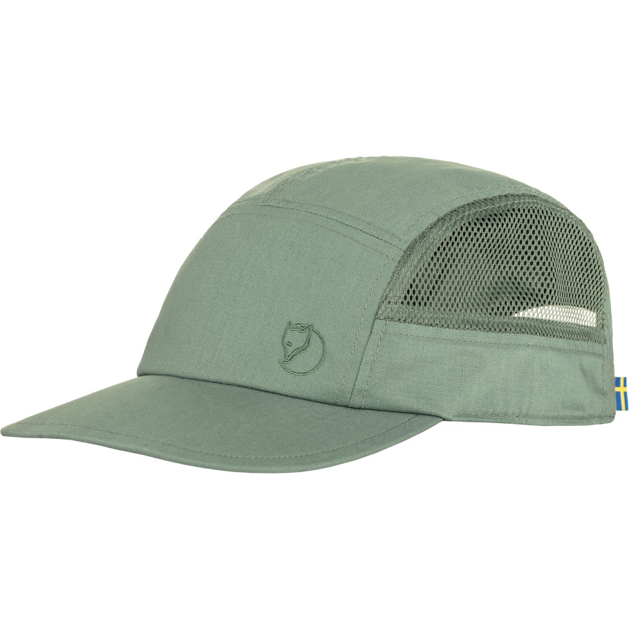 Fjällräven Marca De Moda Abisko Gorra De Malla Pátina Verde