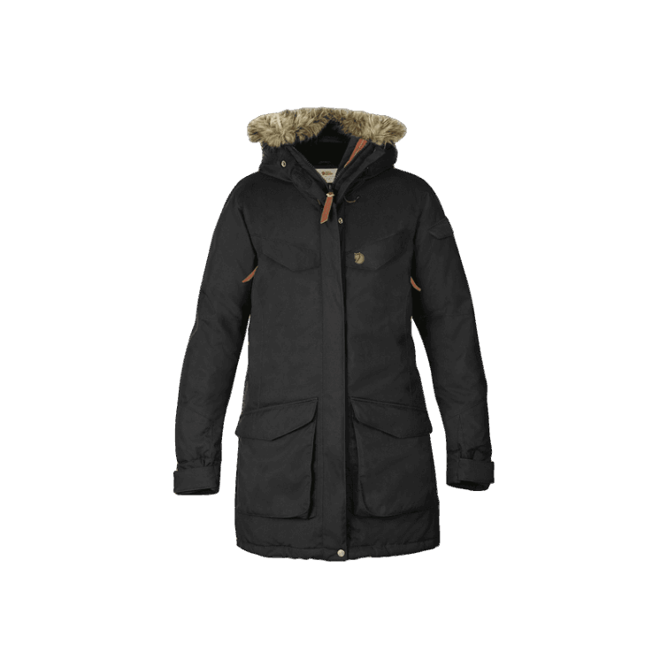 Moda Nuuk Parka W Fjällräven Moda Negro