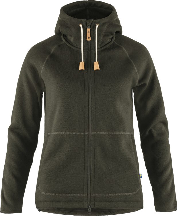 Sudadera Con Capucha De Forro Polar Övik Con Moda Fjällräven De Deep Forest