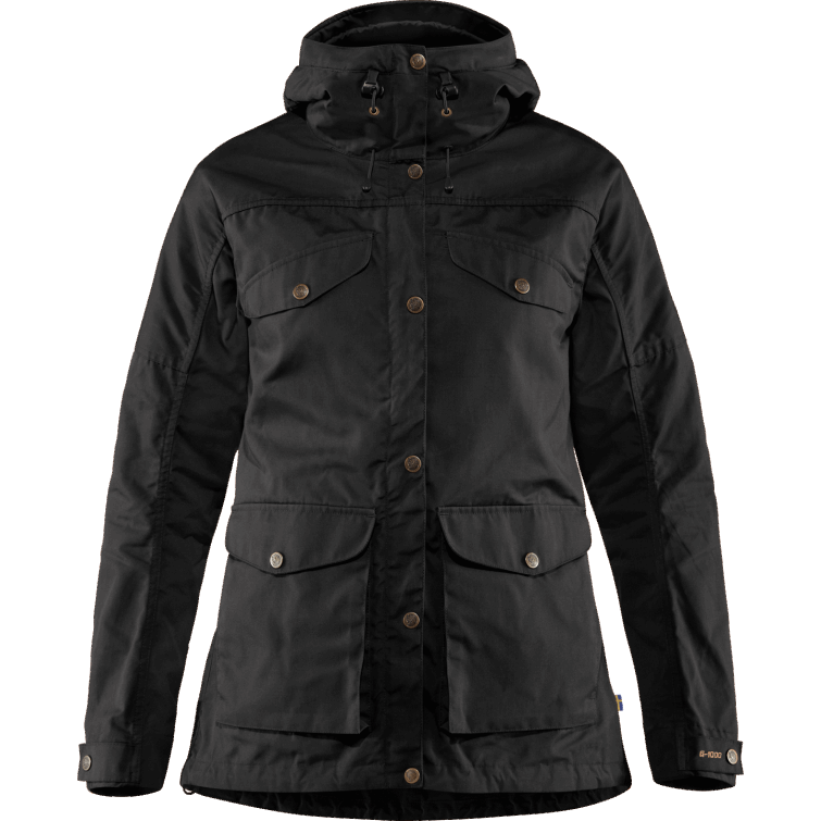 Negro Fjällräven Moda Vidda Pro Chaqueta W