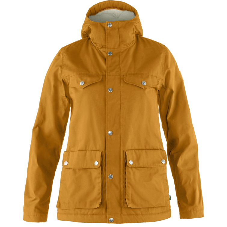 Fjällräven Chaqueta De Invierno De Moda De Groenlandia Con Bellota